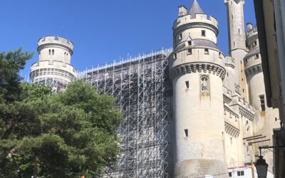 Layher installe un parapluie exceptionnel pour la restauration du château de Pierrefonds – Publi-information